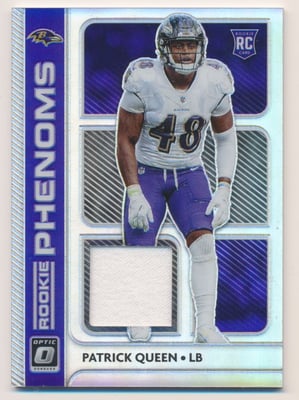 2020 Donruss Optic Rookie Phenoms Jerseys #32 Patrick Queen