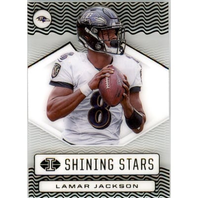 2020 Panini Illusions Shining Stars #2 Lamar Jackson