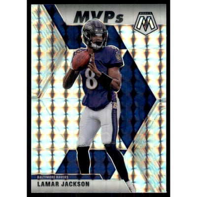 2020 Panini Mosaic Mosaic #296 Lamar Jackson MVP