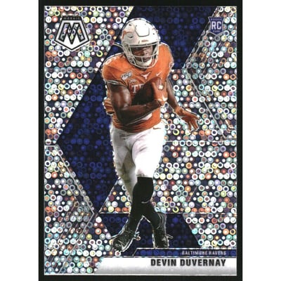 2020 Panini Mosaic Rookie Variations No Huddle #232 Devin Duvernay