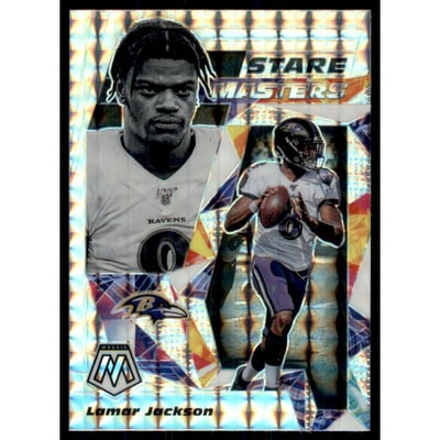 2020 Panini Mosaic Stare Masters Mosaic #SM24 Lamar Jackson