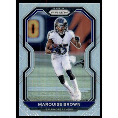 2020 Panini Prizm Prizms #38 Marquise Brown