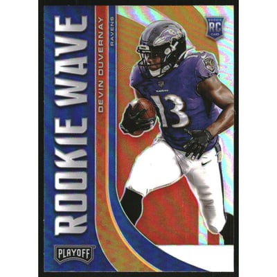 2020 Playoff Rookie Wave Silver #26 Devin Duvernay