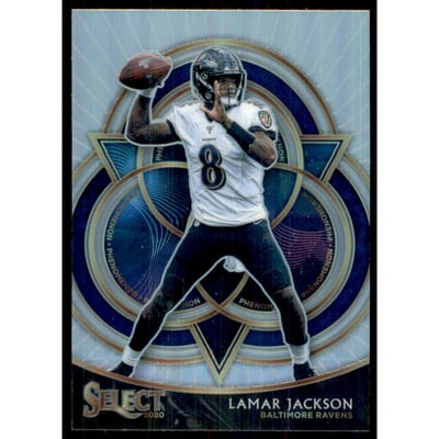 2020 Select Phenomenon Prizm #2 Lamar Jackson