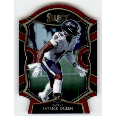 2020 Select Prizm Maroon Die Cut #93 Patrick Queen