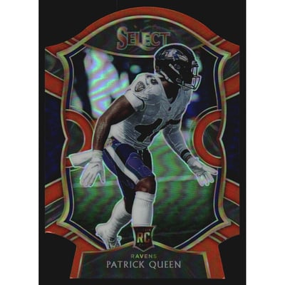 2020 Select Prizm Orange Die Cut #93 Patrick Queen