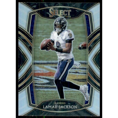 2020 Select Prizm Silver #203 Lamar Jackson
