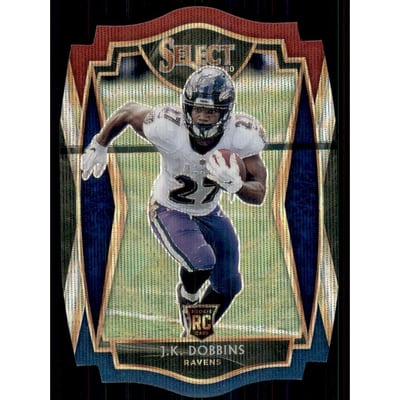 2020 Select Prizm Tri Color Die Cut #152 J.K. Dobbins