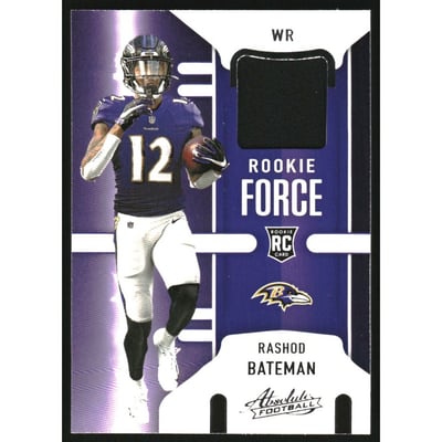 2021 Absolute Rookie Force Jerseys #13 Rashod Bateman