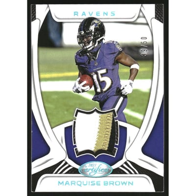 2021 Certified Materials Teal #22 Marquise Brown