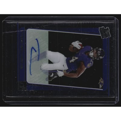2021 Clearly Donruss Clearly Rated Rookie Autographs #99 Ty'Son Williams