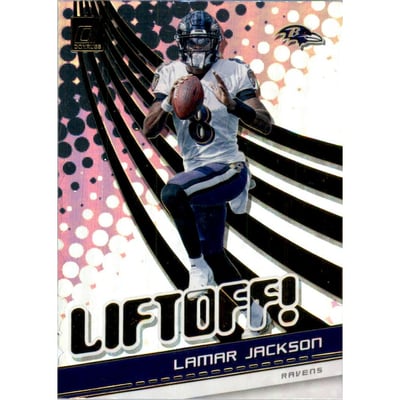 2021 Donruss Liftoff! #13 Lamar Jackson