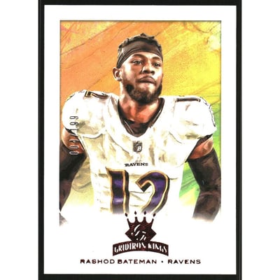 2021 Panini Chronicles Gridiron Kings Red #28 Rashod Bateman