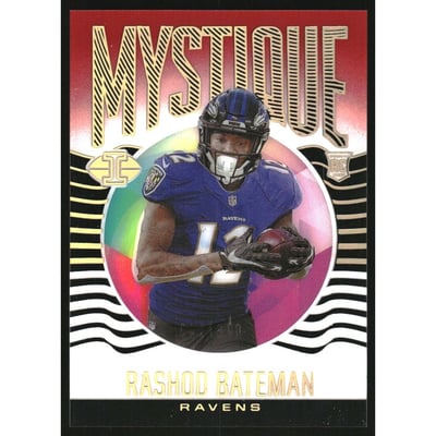 2021 Panini Illusions Mystique Red #10 Rashod Bateman
