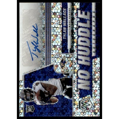 2021 Panini Mosaic Autographs No Huddle #86 Tylan Wallace