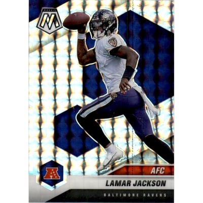 2021 Panini Mosaic Mosaic #222 Lamar Jackson AFC