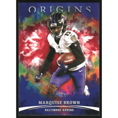2021 Panini Origins Red #9 Marquise Brown
