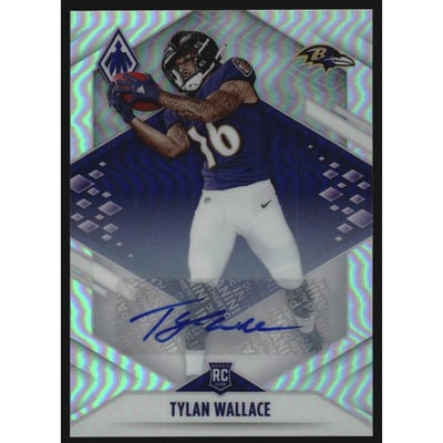 2021 Panini Phoenix Rookie Autographs Silver #136 Tylan Wallace