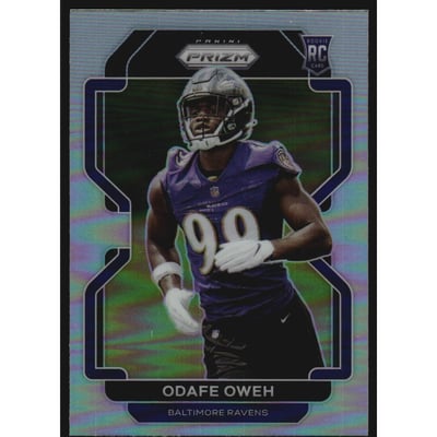 2021 Panini Prizm Prizms Silver #380 Odafe Oweh