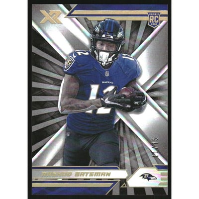 2021 Panini XR White #123 Rashod Bateman