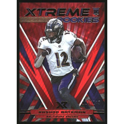 2021 Panini XR Xtreme Rookies Red #29 Rashod Bateman