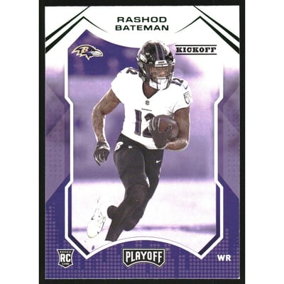 2021 Playoff Kickoff #213 Rashod Bateman