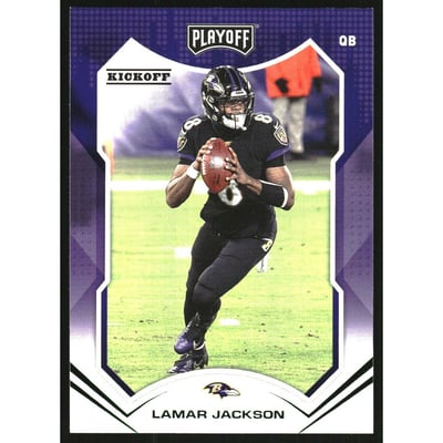 2021 Playoff Kickoff #25 Lamar Jackson
