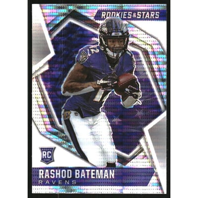 2021 Rookies and Stars Pulsar Prizm #110 Rashod Bateman