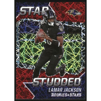 2021 Rookies and Stars Star Studded Longevity #14 Lamar Jackson
