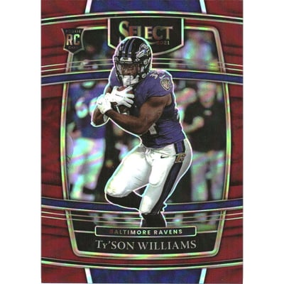 2021 Select Prizm Maroon #99 Ty'Son Williams