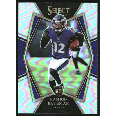 2021 Select Prizm Silver #155 Rashod Bateman