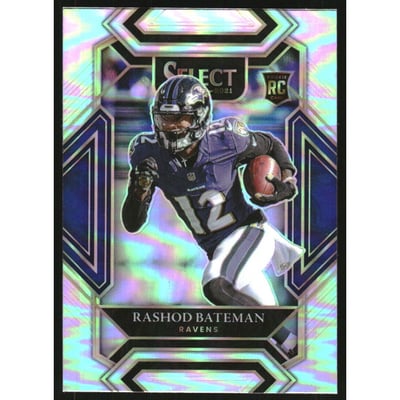 2021 Select Prizm Silver #255 Rashod Bateman