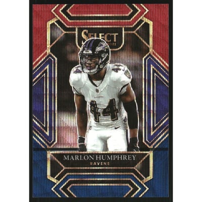 2021 Select Prizm Tri Color #205 Marlon Humphrey