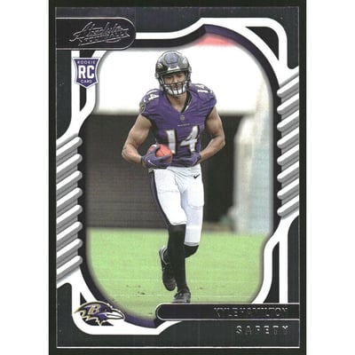2022 Absolute #138 Kyle Hamilton RC