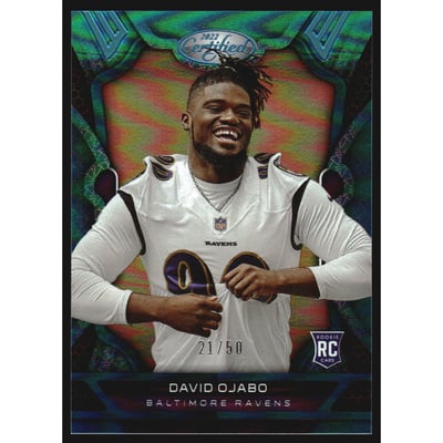 2022 Certified Mirror Teal #149 David Ojabo