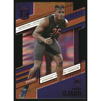 2022 Elite Aspirations Die Cut #139 David Ojabo