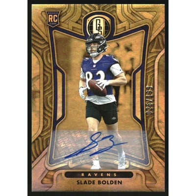 2022 Panini Gold Standard Rookie Autographs #173 Slade Bolden/199