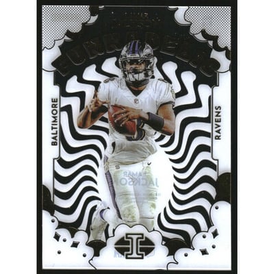 2022 Panini Illusions Funkadelic #2 Lamar Jackson