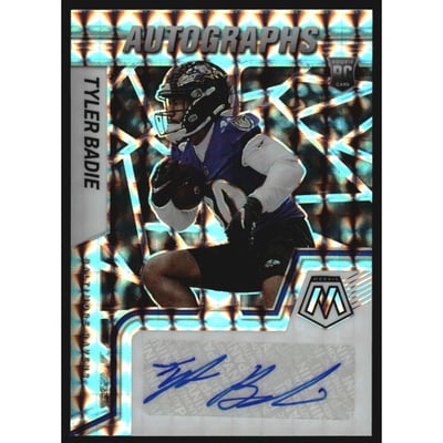 2022 Panini Mosaic Rookie Autographs Mosaic #54 Tyler Badie