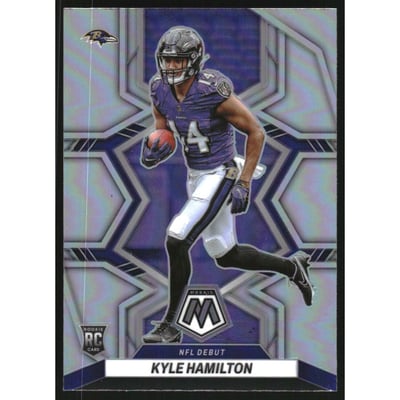 2022 Panini Mosaic Silver #288 Kyle Hamilton DEB