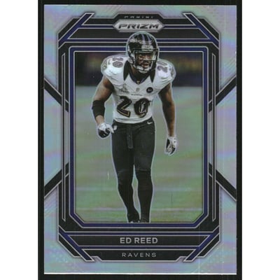 2022 Panini Prizm Prizms Silver #28 Ed Reed