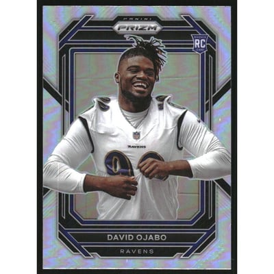 2022 Panini Prizm Prizms Silver #388 David Ojabo