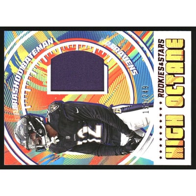 2022 Rookies and Stars High Octane Memorabilia #19 Rashod Bateman/249