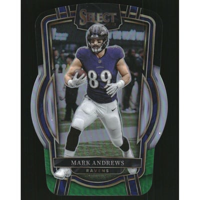 2022 Select Prizm Black and Green Die Cut #293 Mark Andrews