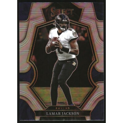 2022 Select Prizm Silver #107 Lamar Jackson
