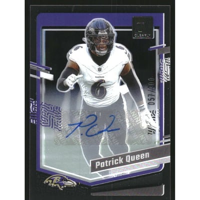 2023 Clearly Donruss Autographs #5 Patrick Queen/200