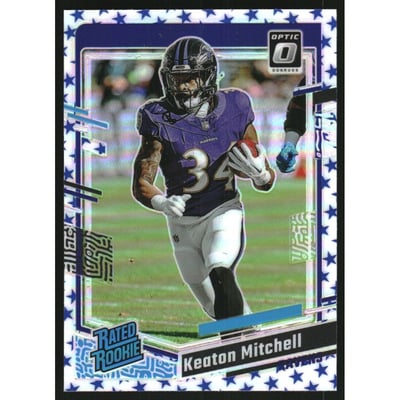 2023 Donruss Optic Stars #207 Keaton Mitchell RR