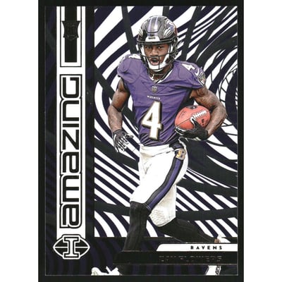 2023 Panini Illusions Amazing #25 Zay Flowers