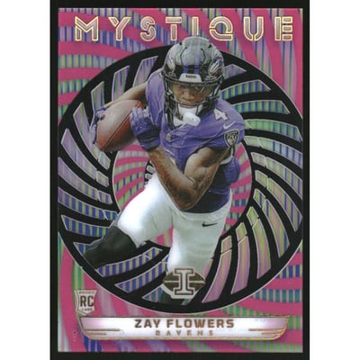2023 Panini Illusions Mystique Pink #42 Zay Flowers