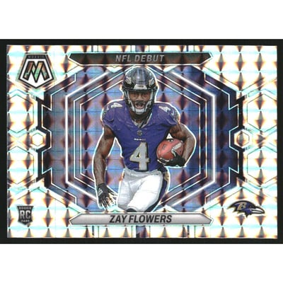 2023 Panini Mosaic NFL Debut Mosaic #18 Zay Flowers